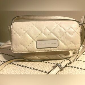 Marc by Marc Jacobs Chic Quilted Ivory Purse